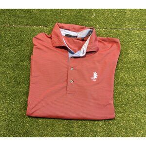 Greyson polo mens extra large blue red lighweight moisture wicking breathable 23